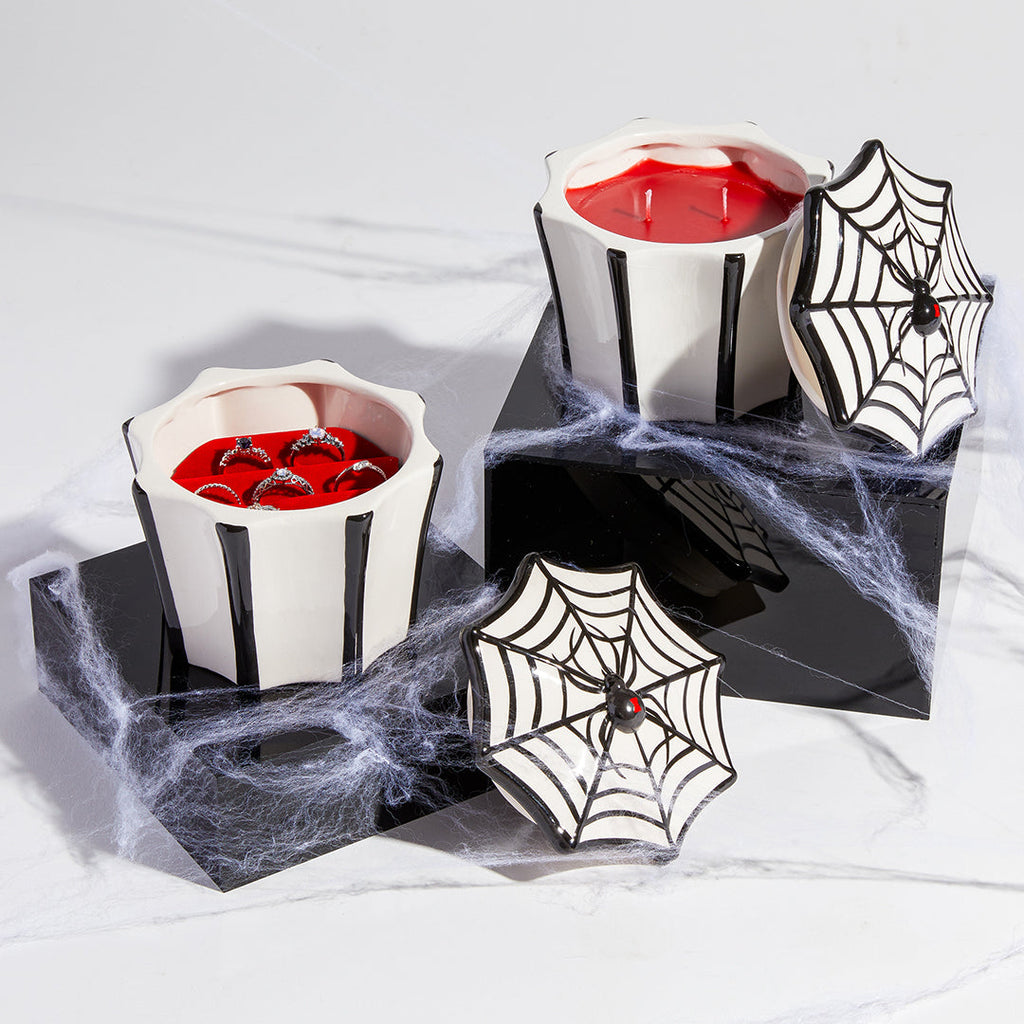 Black Widow - Jewel Candle