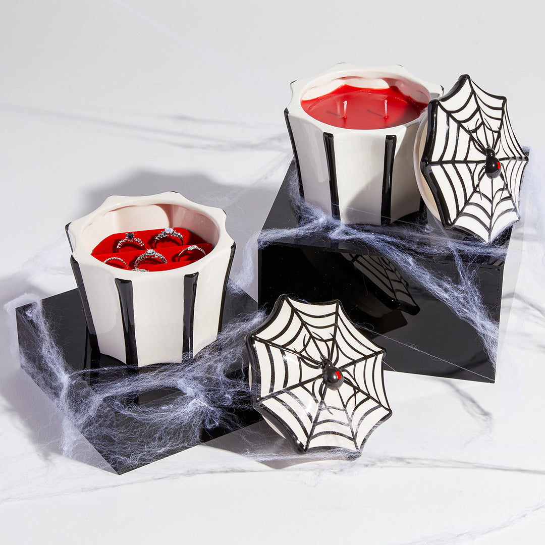 Black Widow - Jewel Candle