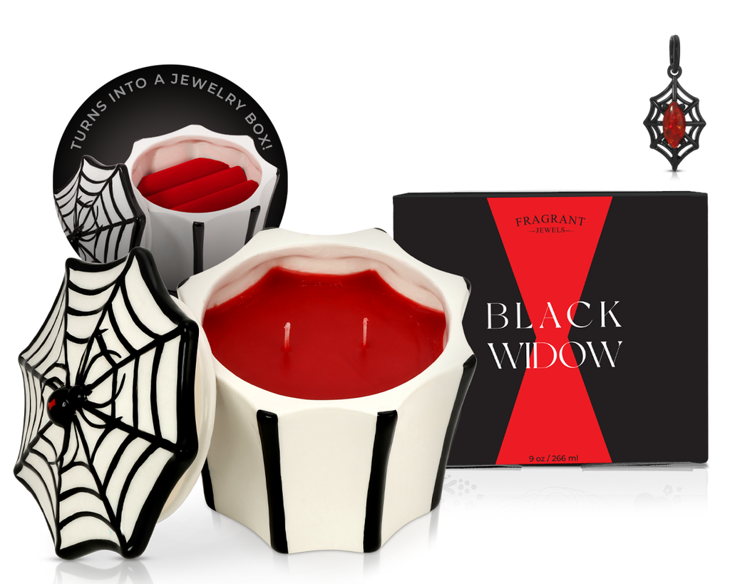 Black Widow - Jewel Candle