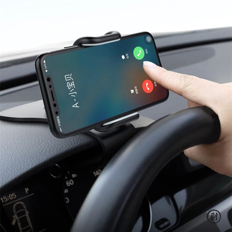 Universal 360 Rotatable Car Phone Holder Dashboard Stand Auto Grip Bracket for Mobile Phones Cell Phone Support Rack