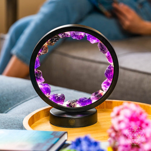 Amethyst Lamp